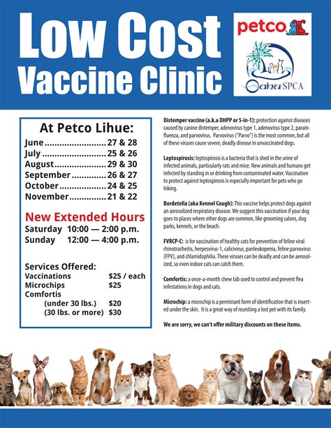 Manage Your Appointment. . Petco shots clinic prices
